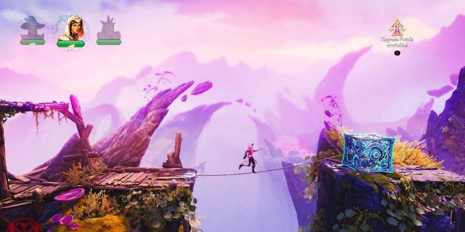 Gameplay screenshot from Trine 4