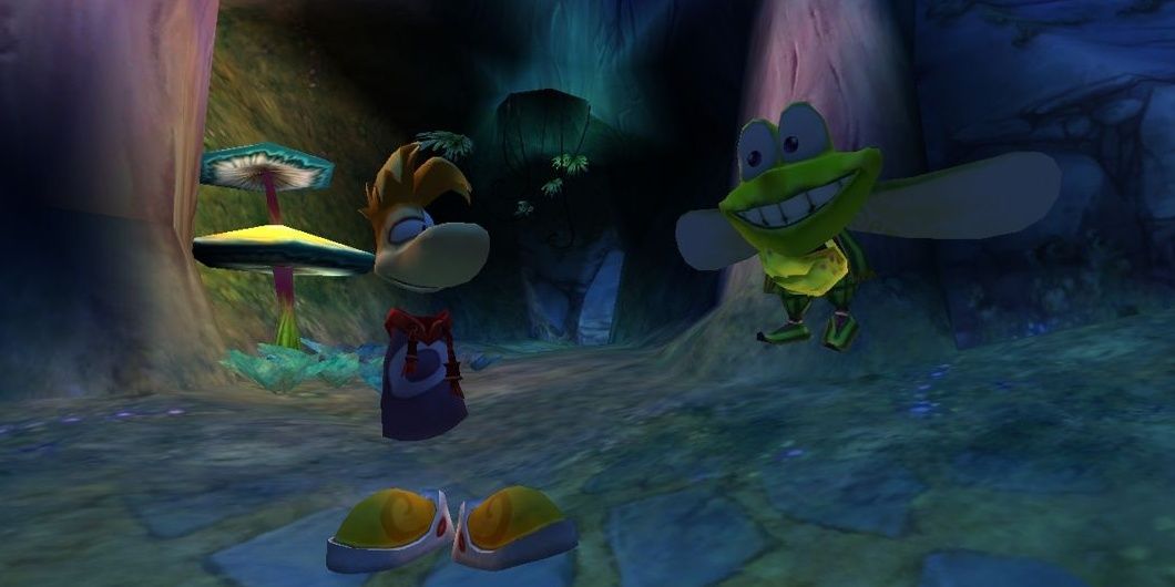 Rayman and Murfy in Hoodlum Havoc