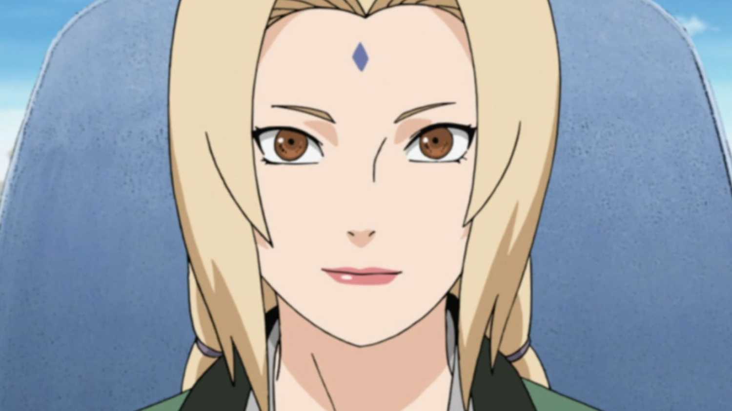 Tsunade, the powerful medical-nin and Hokage.