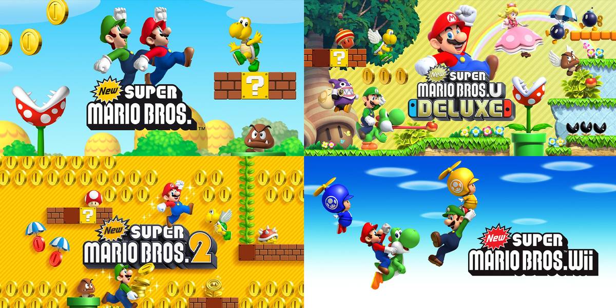 Mario Brothers Ranking Every 3d Mario Game Wonder Super Mario Bros
