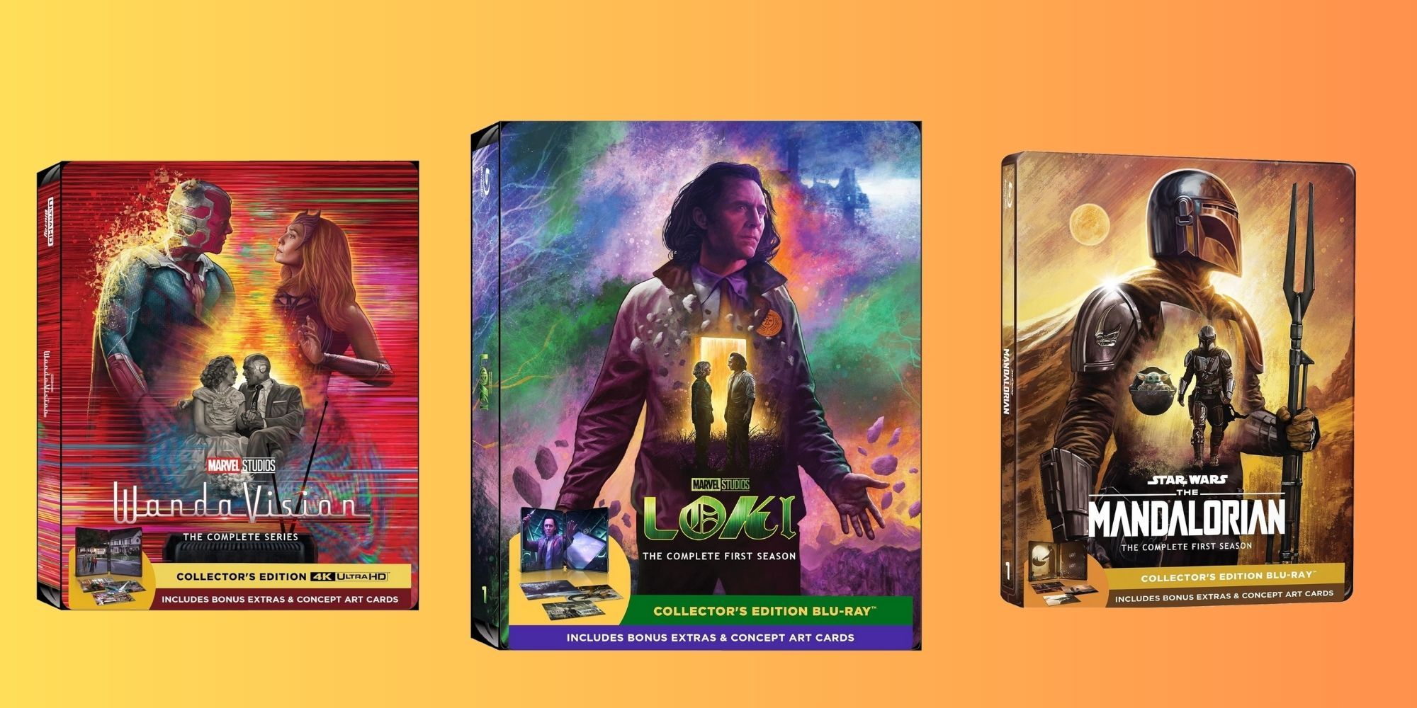 Disney Announces 4K UHD And Blu-ray Editions of 'Loki,' 'WandaVision,' and  'The Mandalorian