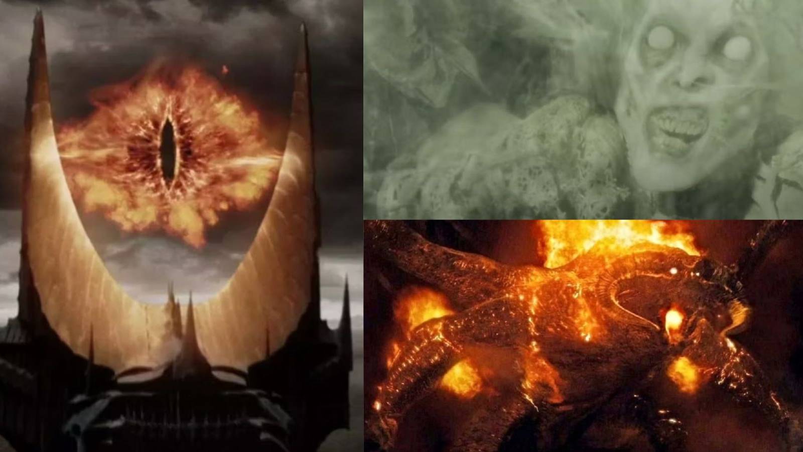 Sauron. Durins Bane. Wraiths.