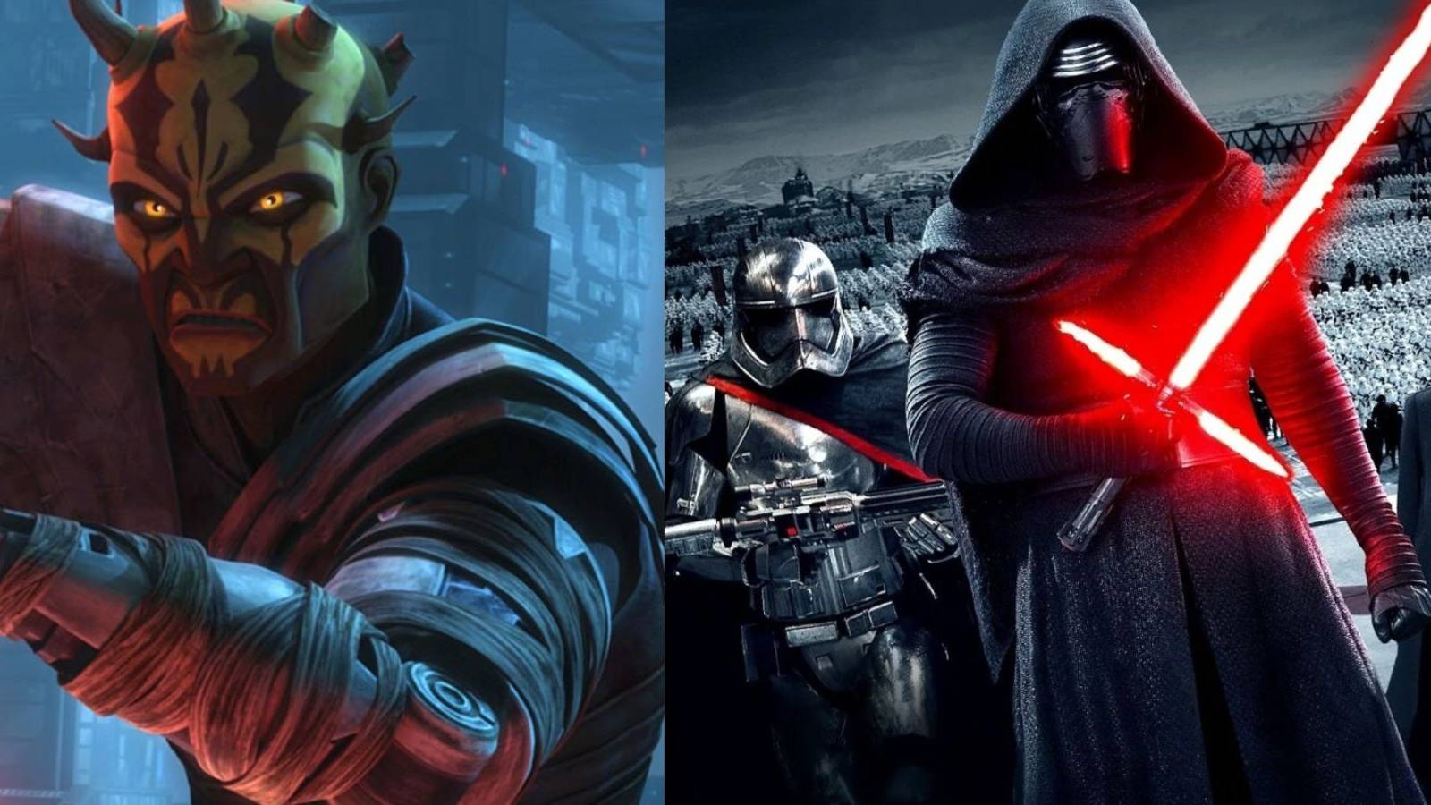 Savage Opress. Kylo Ren.