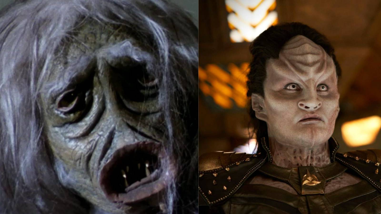 Salt Monster. Klingons.