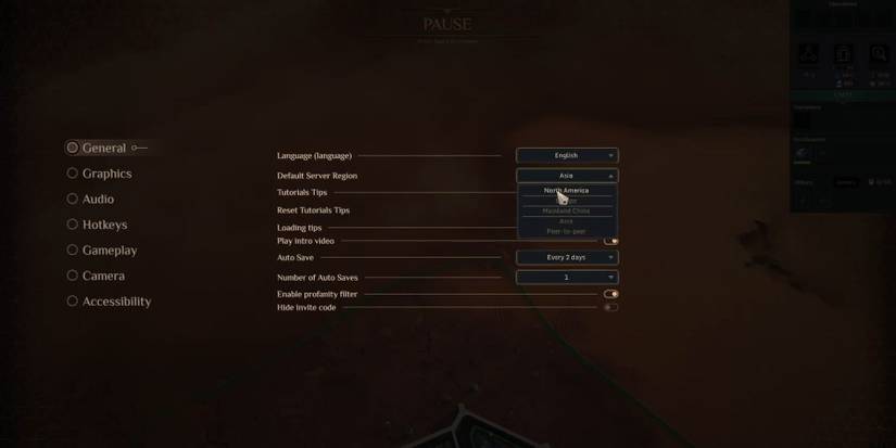 changing servers in dune spice wars