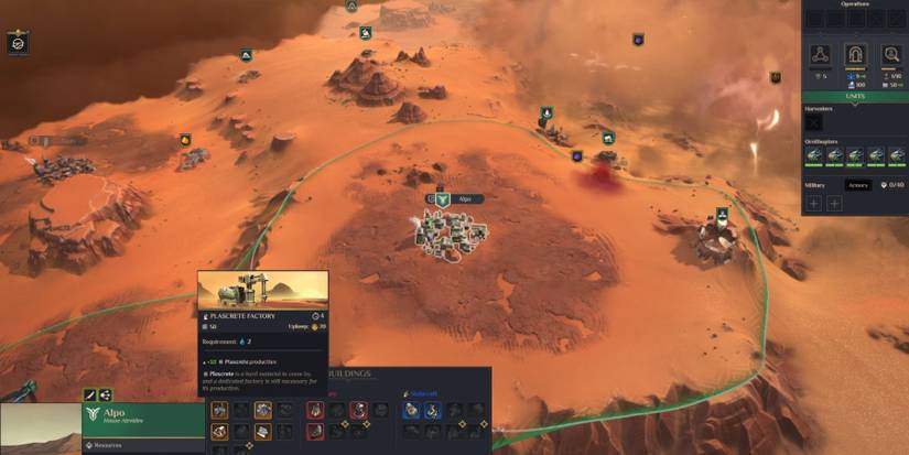 building options dune spice wars