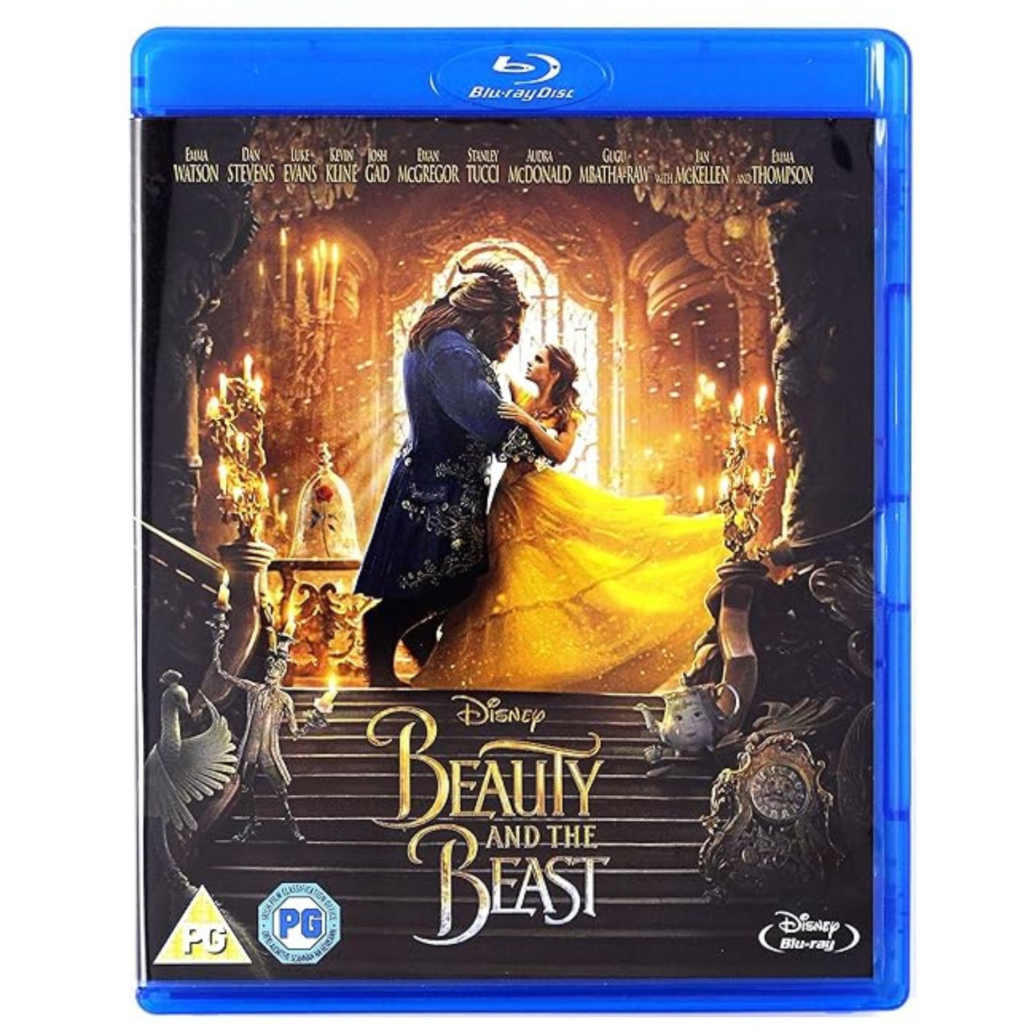 Beauty and the Beast Blu-ray cover
