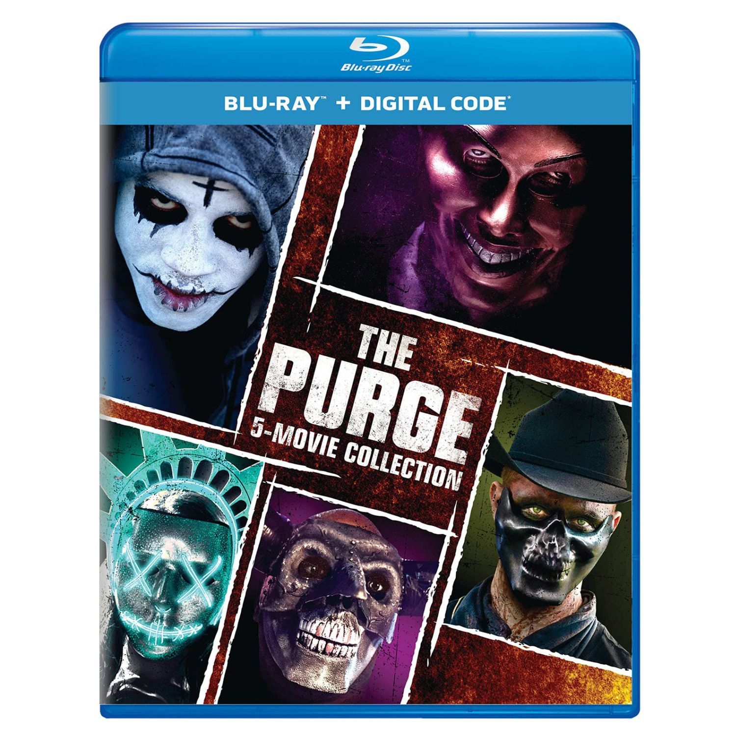 The Purge 5 Movie Collection Blu-ray cover