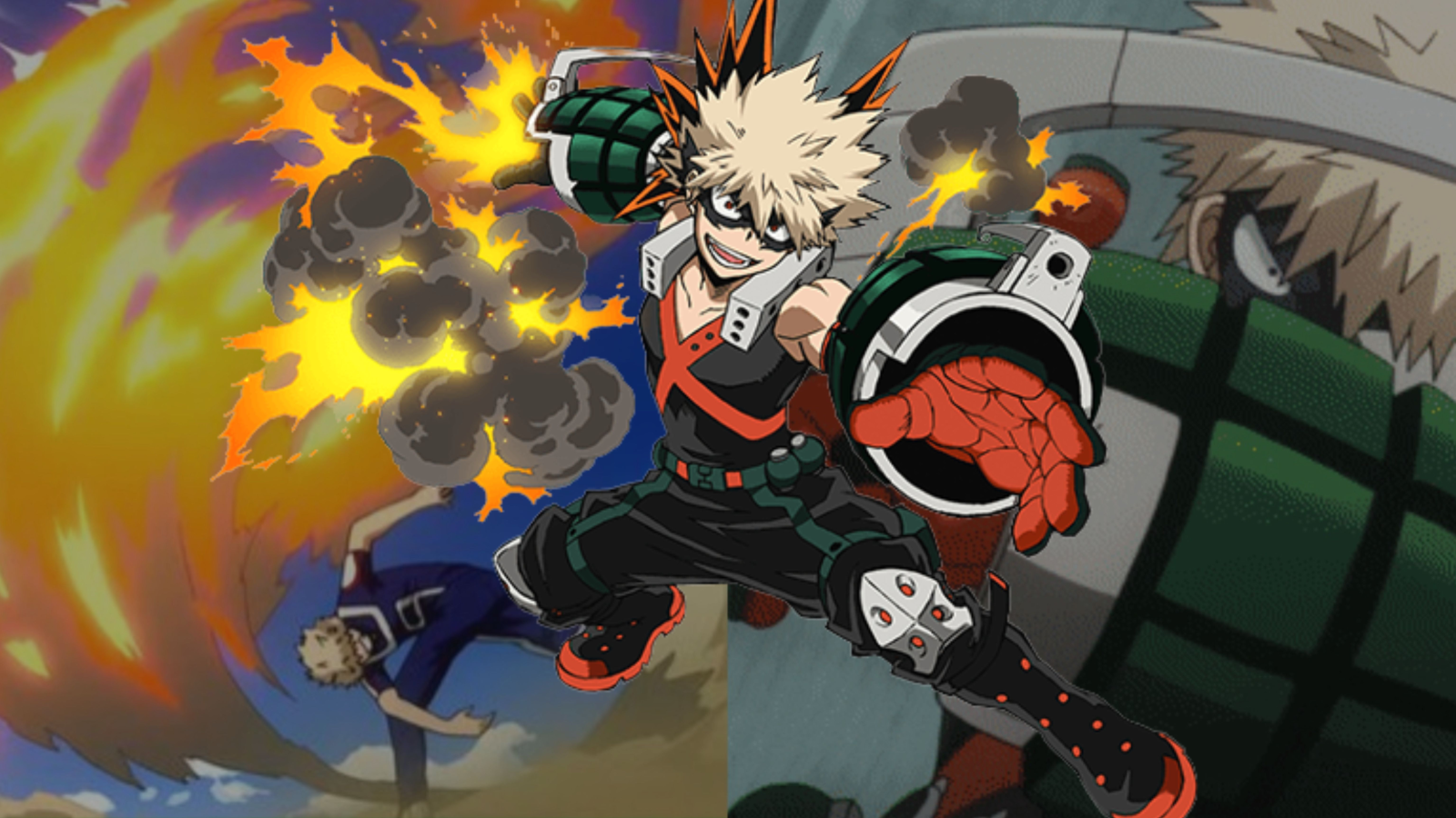 Bakugo's Quirk Explosion