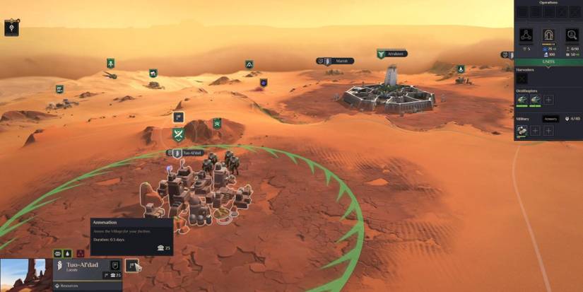 annexing a village in dune spice wars