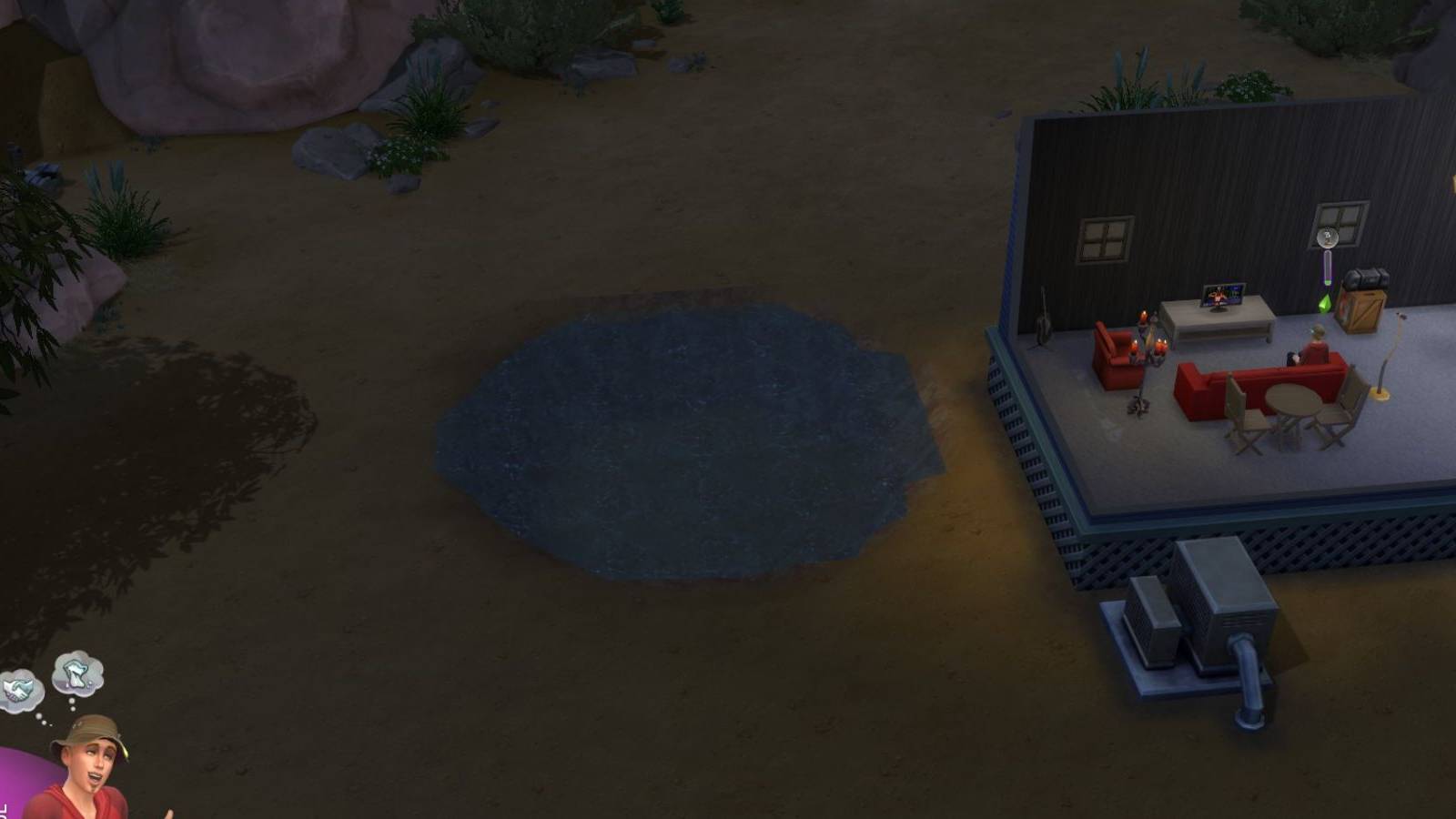 making a pond in the sims 4