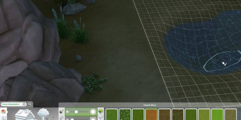 decorating a pond the sims 4