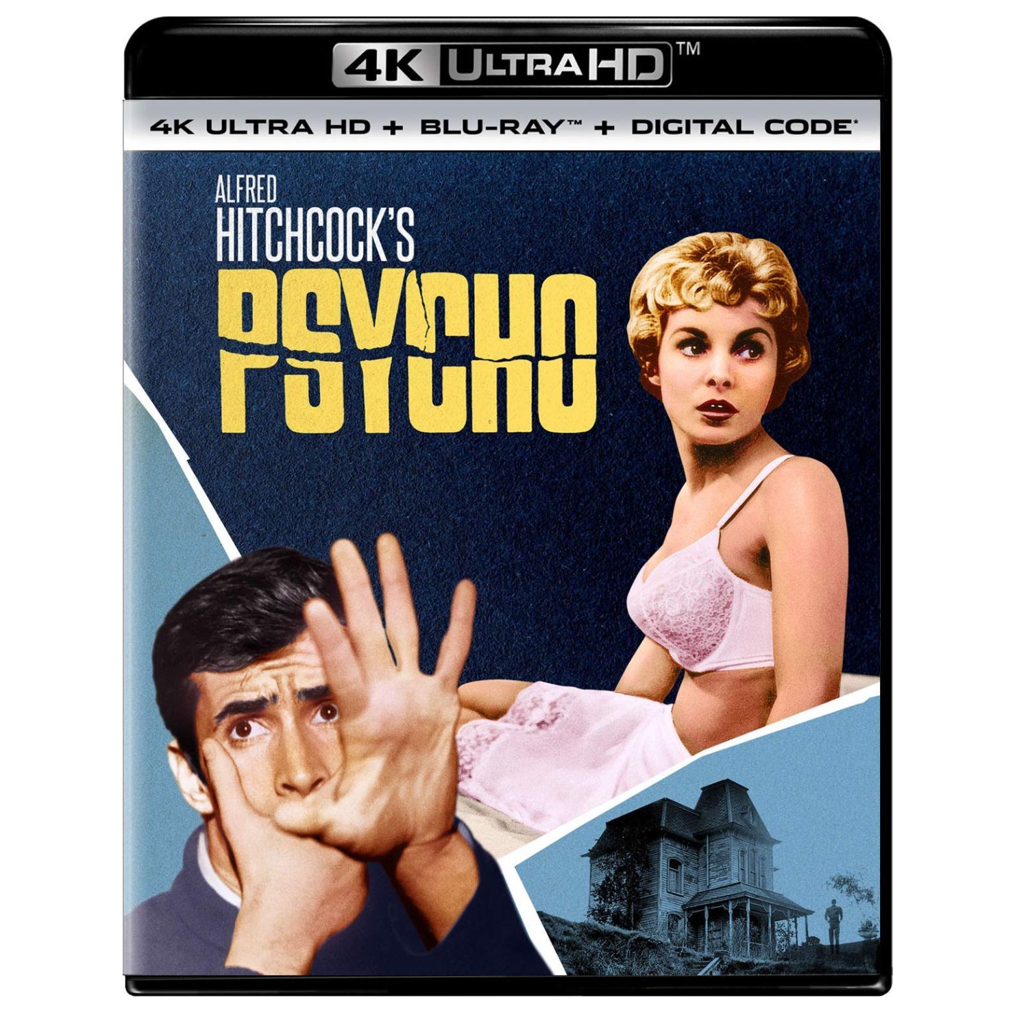 Psycho - Alfred Hitchcock 4k cover