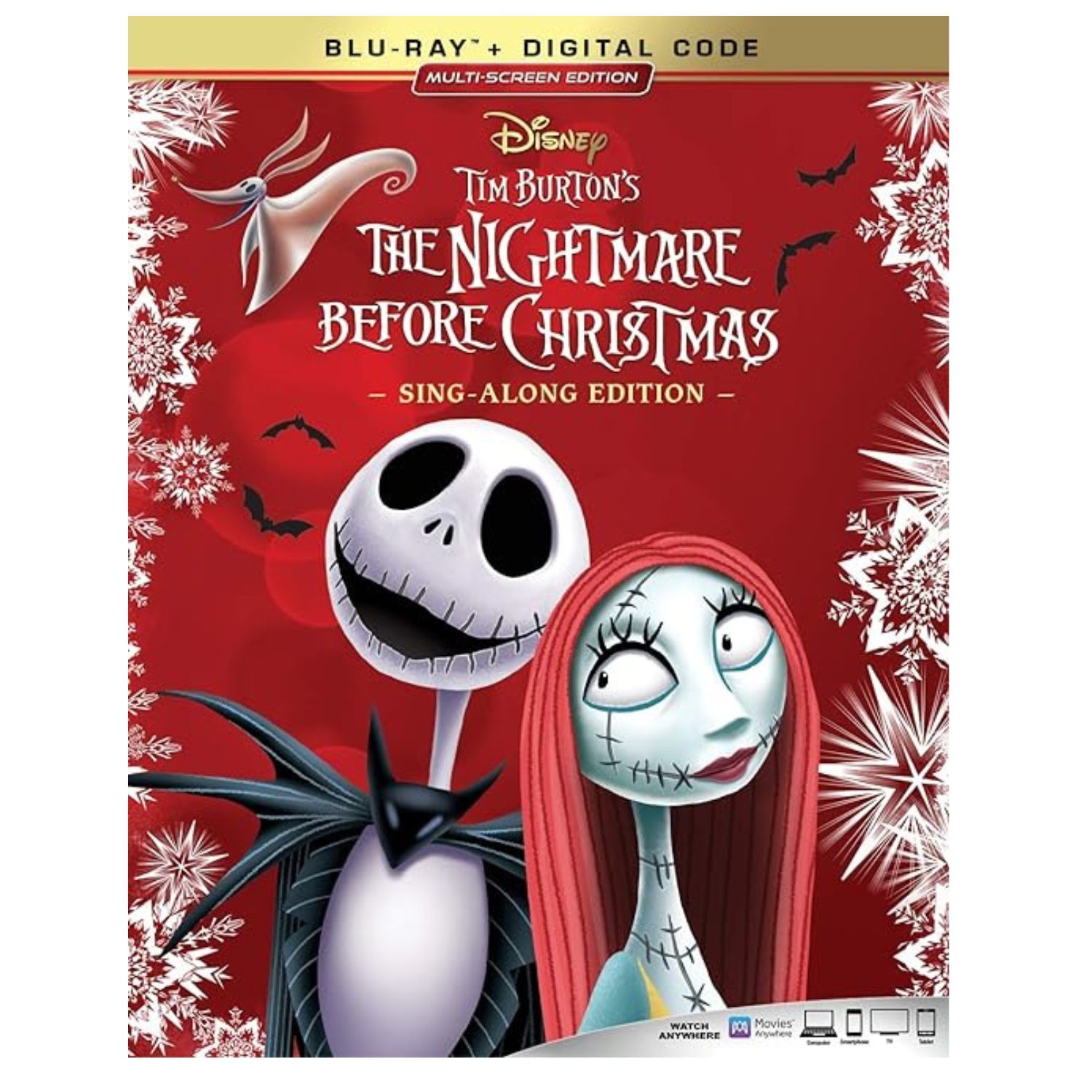 The Nightmare Before Christmas blu-ray cover