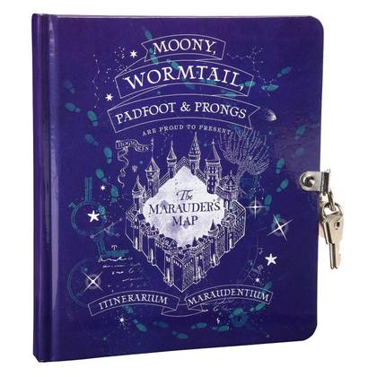 Harry Potter Marauder's Map Diary for Kids