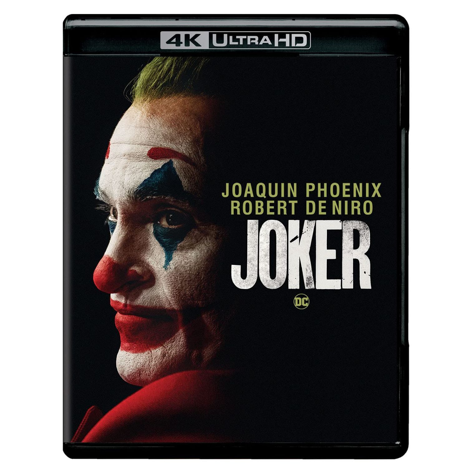 Cover of Joker 4k movie with Joaquin Phoenix