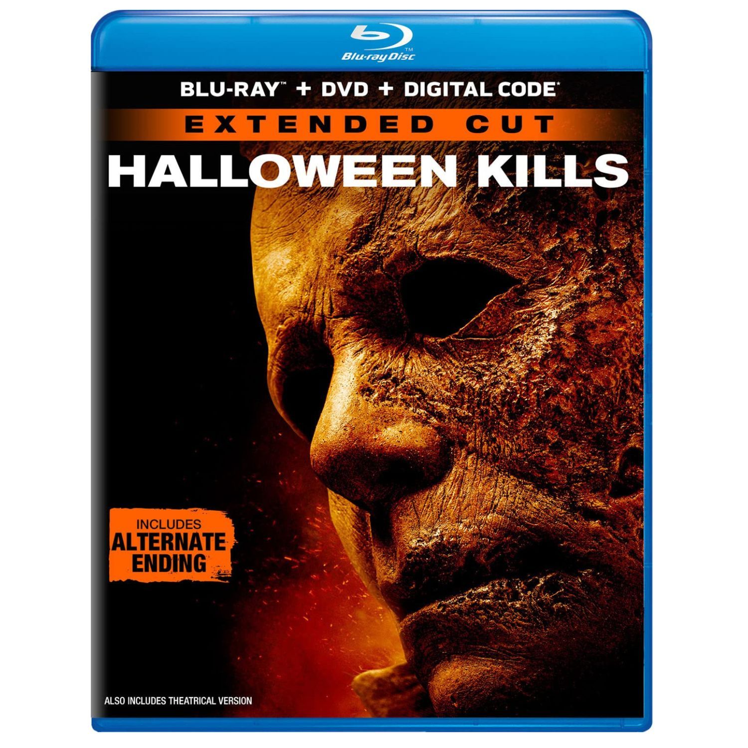 Halloween Kills Blu-ray Movie cover