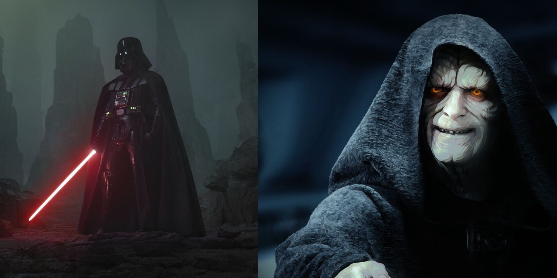 Darth Vader. Darth Sidious.