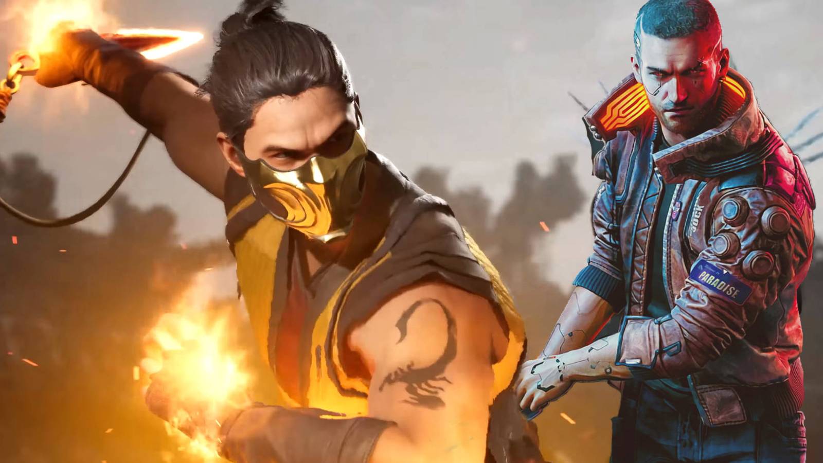 v mortal kombat 1 cyberpunk 2077