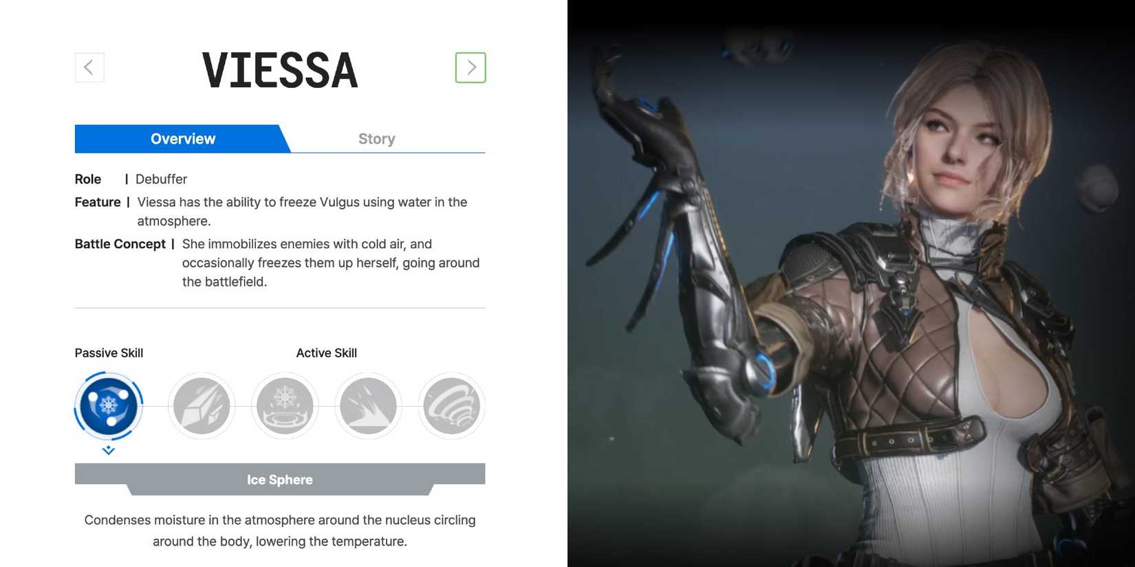 Viessa in The First Descendant