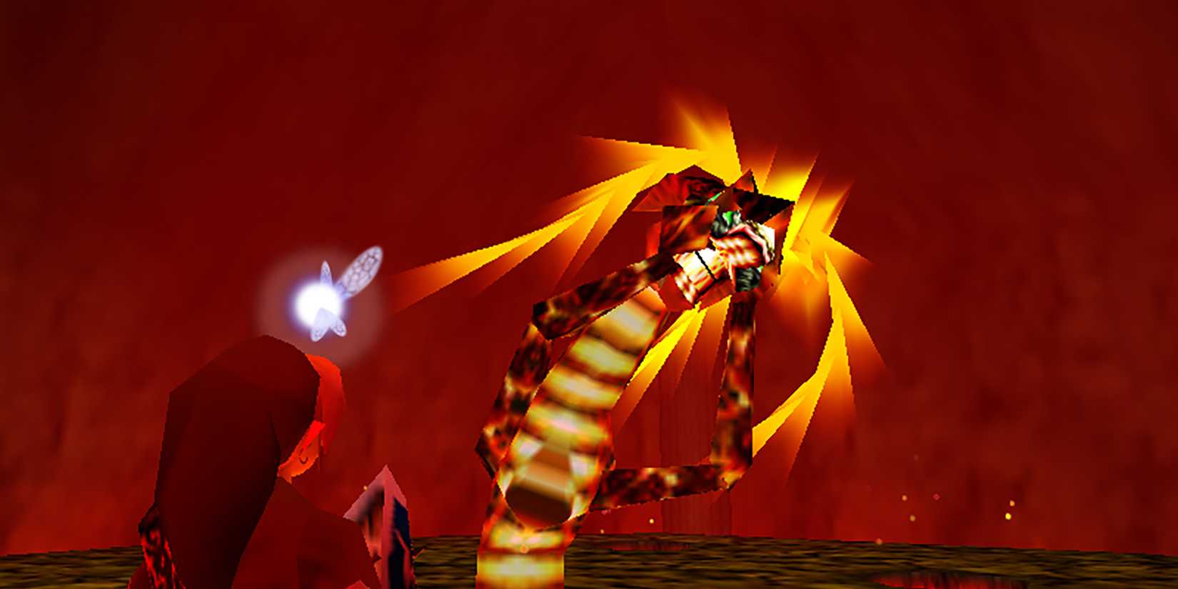 Volvagia Ocarina Of Time Battle