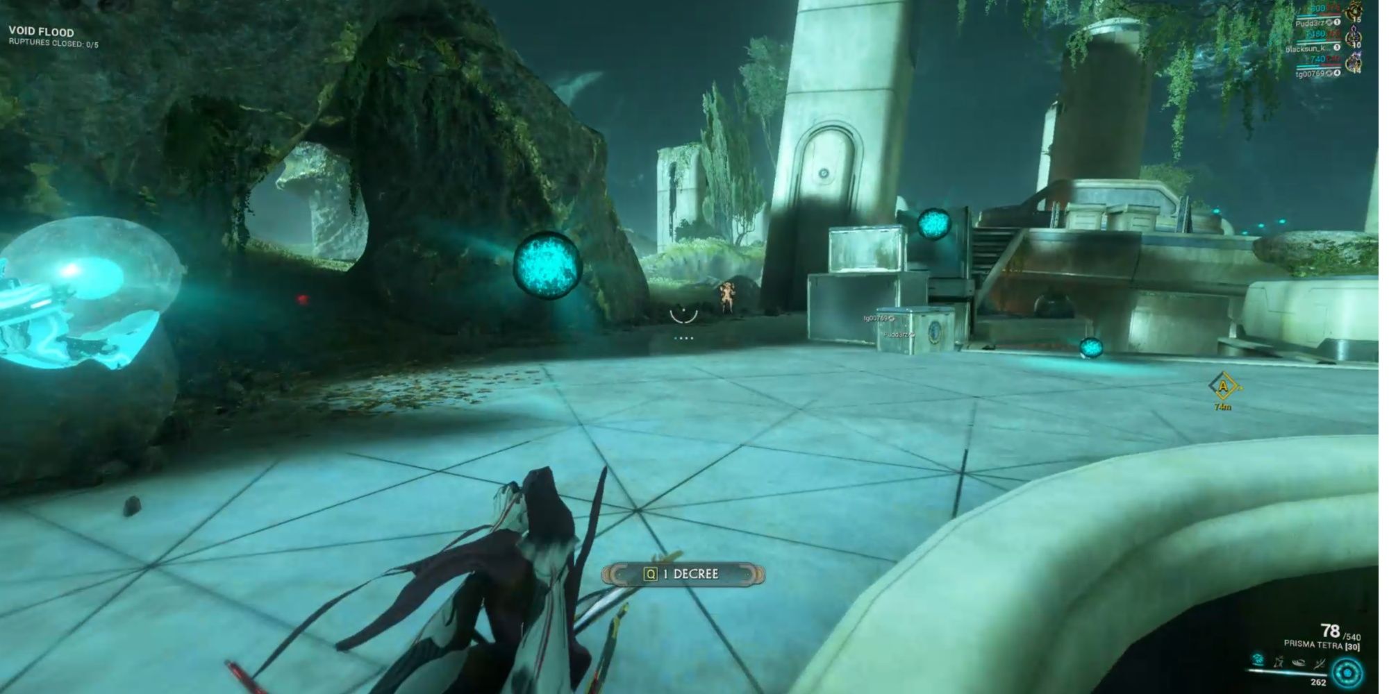 Warframe Tactical Repositioning decree takes effect as Excalibur Umbra rolls forward.