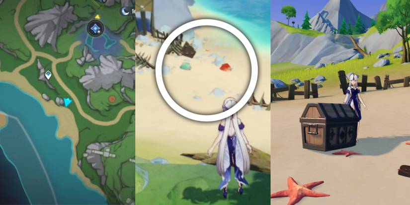 watch crab race in genshin impact