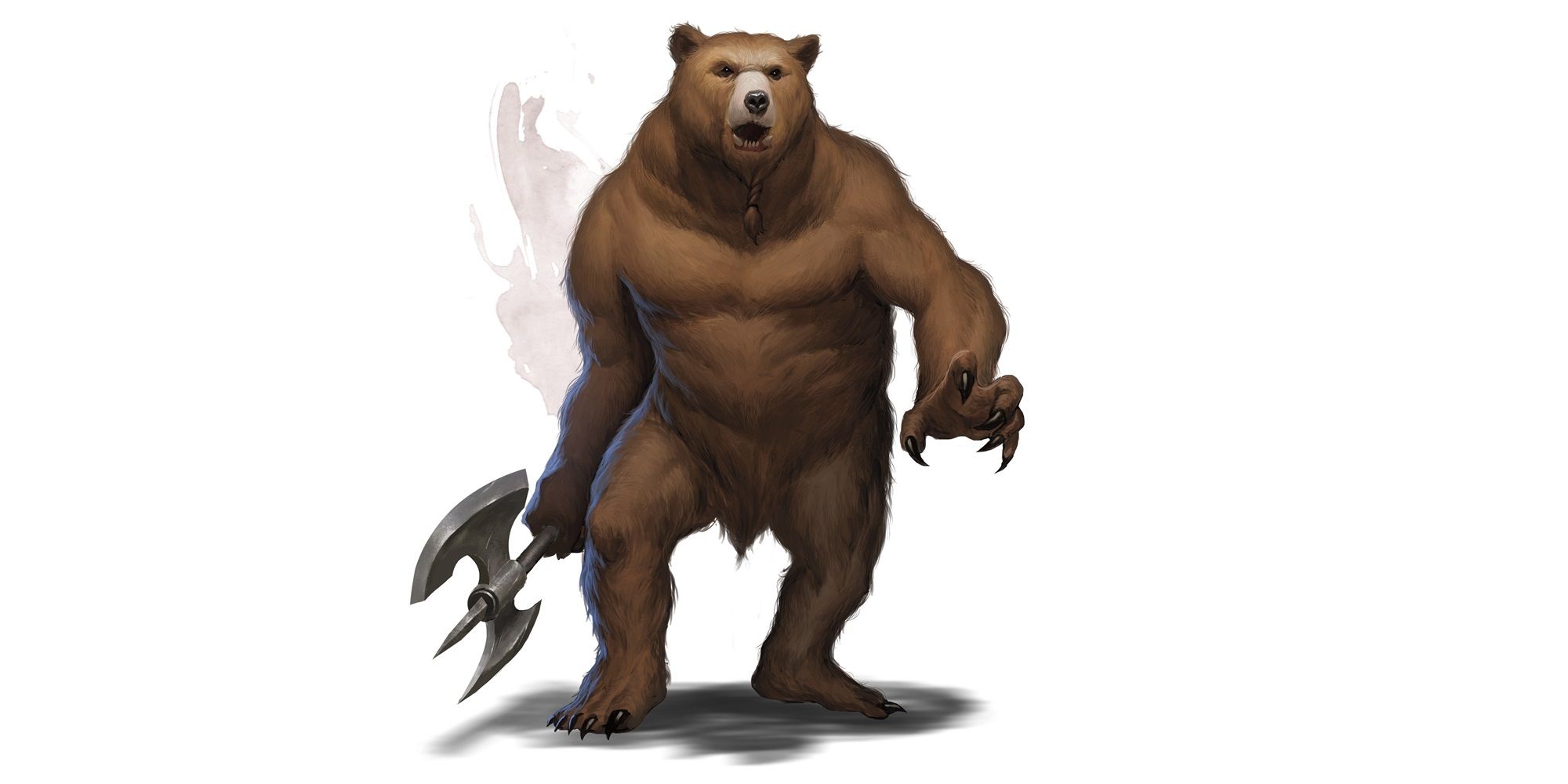 Werebear Illustration From Dungeons And Dragons Monster Manual