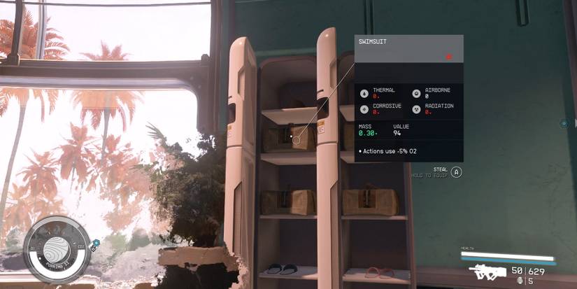 where to find swimsuit in starfield