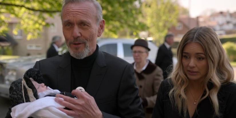 Keeley Hazell and Tom Cotcher in Ted Lasso