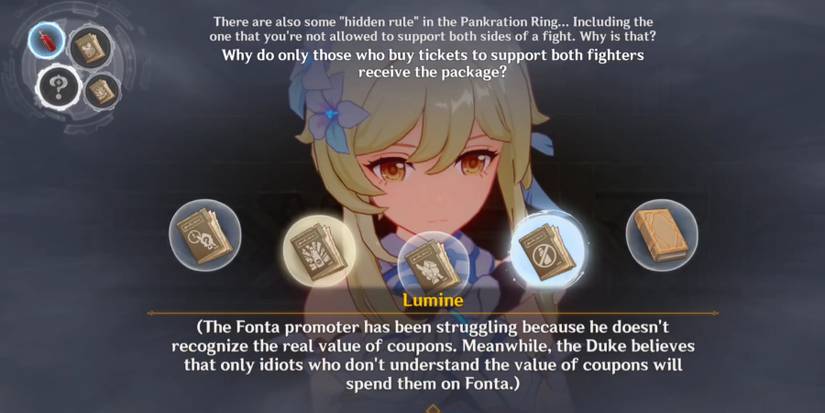 why do only those who buy tickets to support both fighters