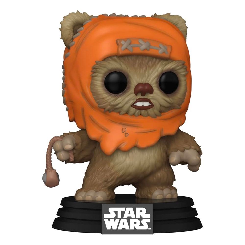 Wicket the Ewok with sling shot Star Wars Funko Pop!