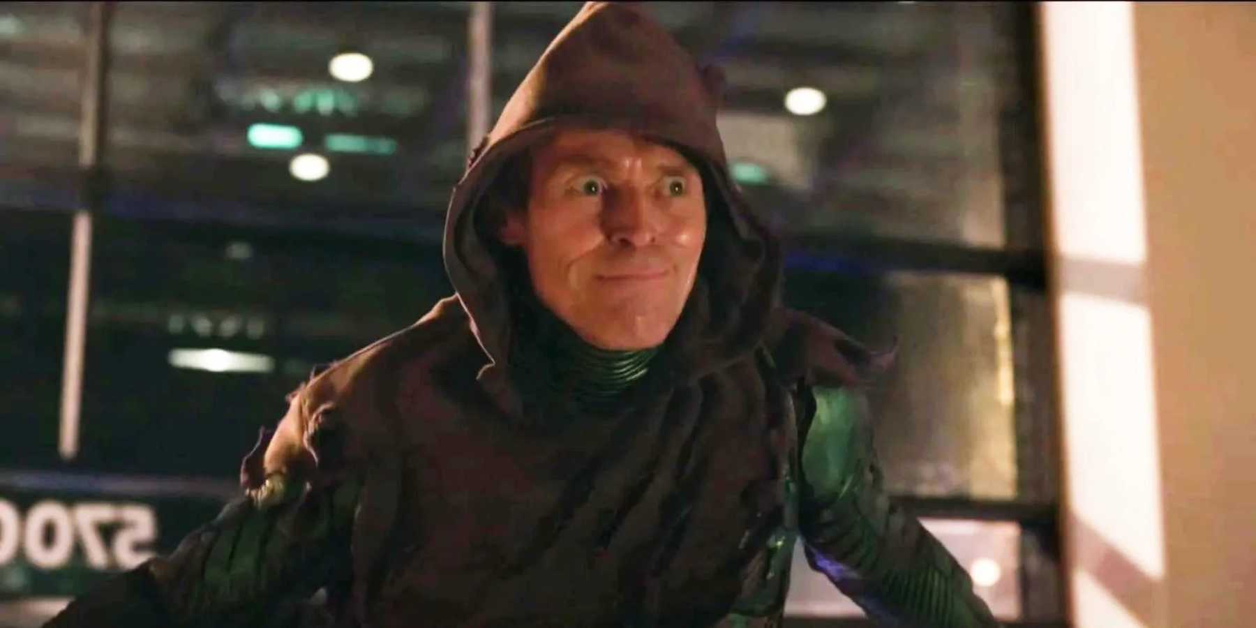 Willem Dafoe as Green Goblin in Spider-Man: No Way Home