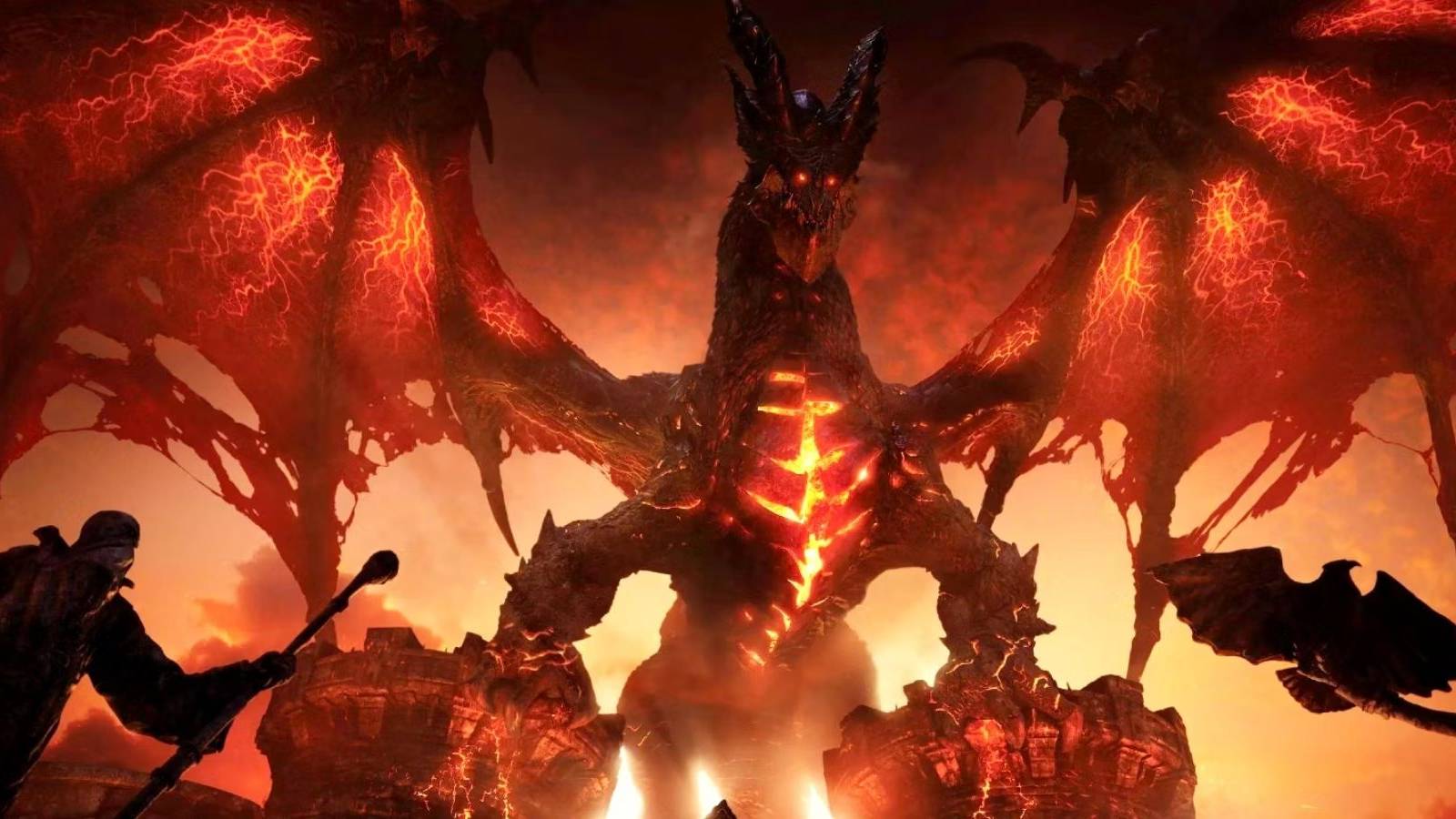 World of Warcraft Cataclysm Trailer Deathwing Stormwind
