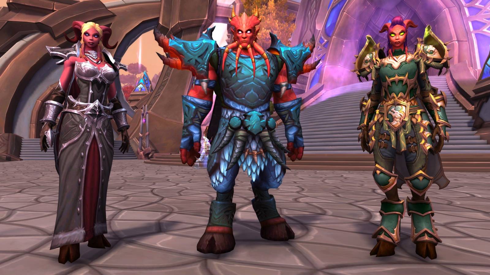 wow df draenei customizations transmogs hearthstone