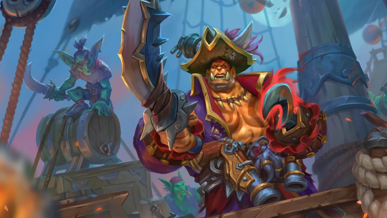 wow df hearthstone pirate garrosh