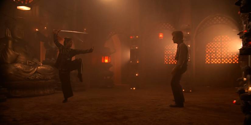 Vampire Slayer Xin Rong faces off against Spike.