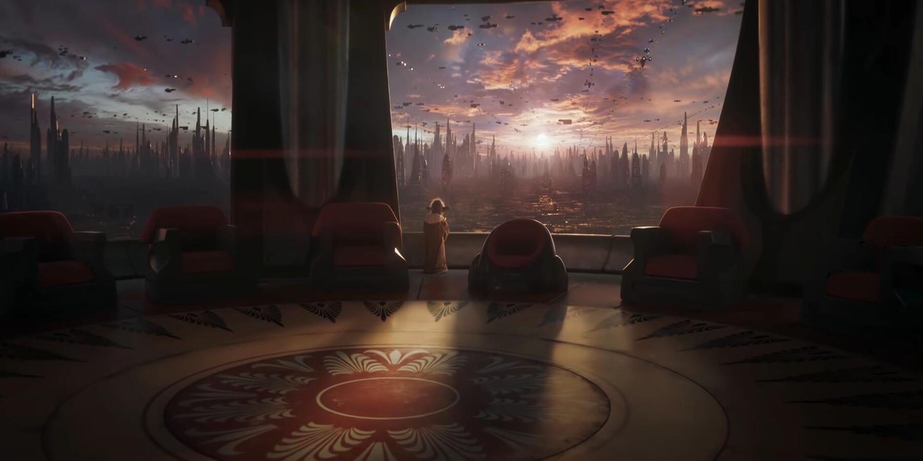 Yoda At The Council Star Wars Eclipse