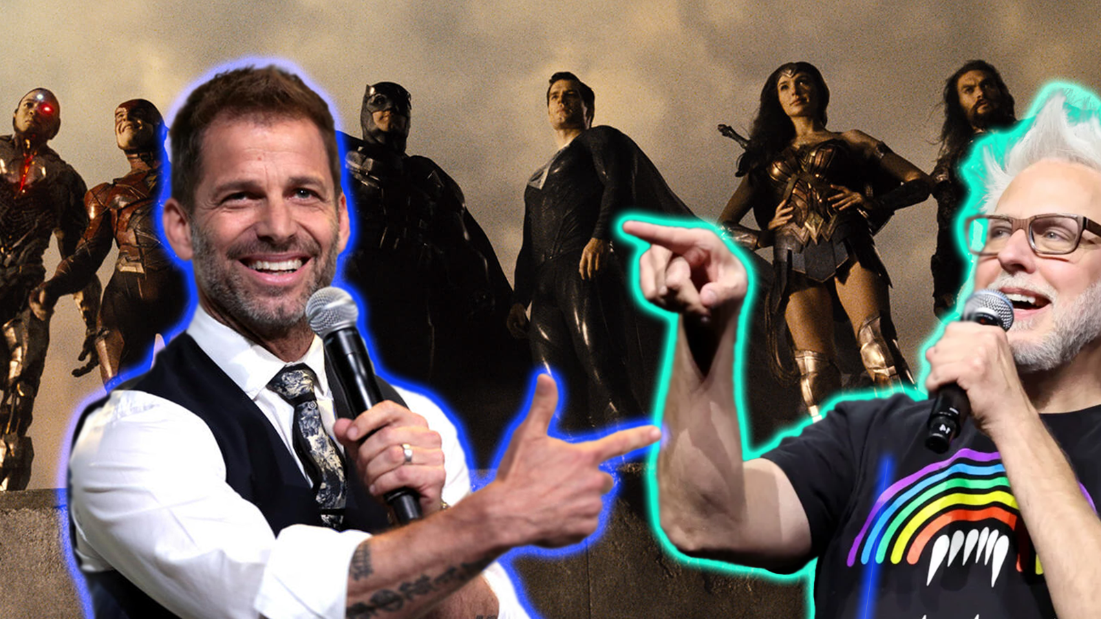 James Gunn Zack Snyder Snyderverse