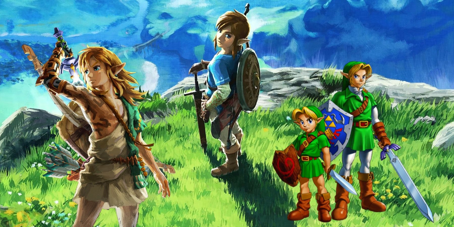Zelda Fan Captures 10 Games' Title Screens in One Image