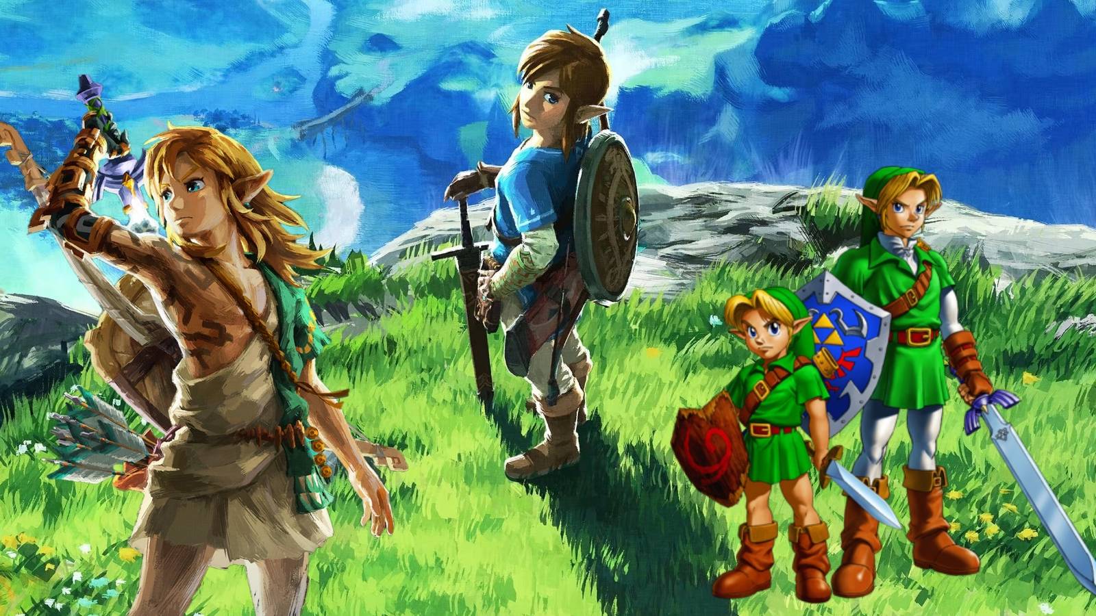 Zelda Fan Captures 10 Games' Title Screens in One Image