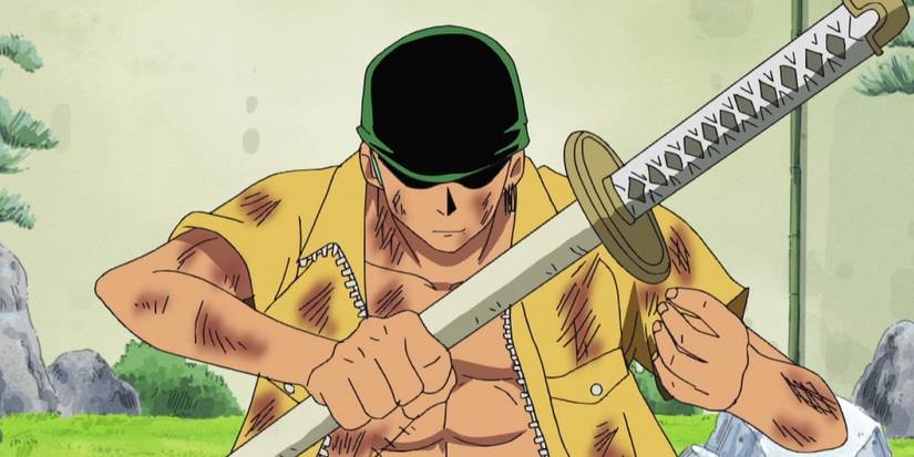 zoro using wado ichimonji one piece