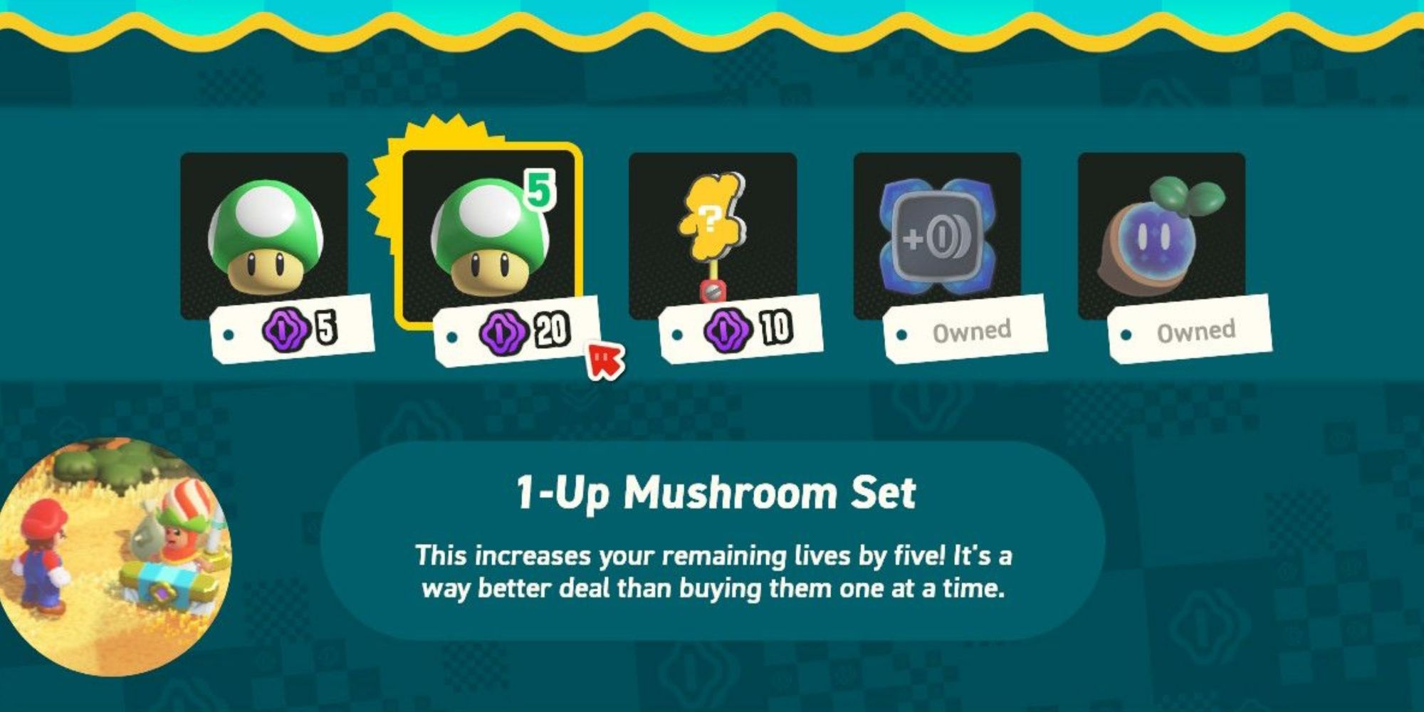 buying 1 up mushroom bundle poplin shop