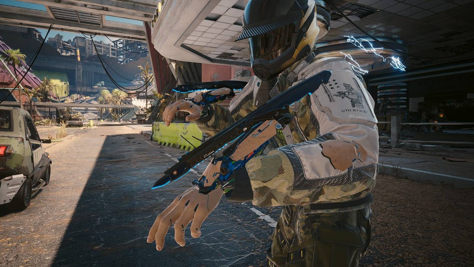 Mantis Blades in Cyberpunk 2077 2.0