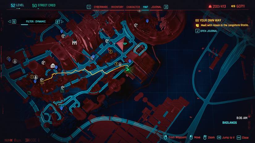 Where to find the Agaou throwing axe in Cyberpunk 2077 Phantom LIberty