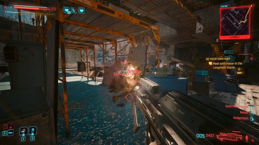 Fighting the Voodoo Boys in Cyberpunk 2077 Phantom Liberty