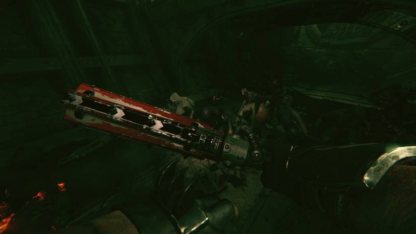 An Ogryn fighting in melee in Warhammer 40,000: Darktide