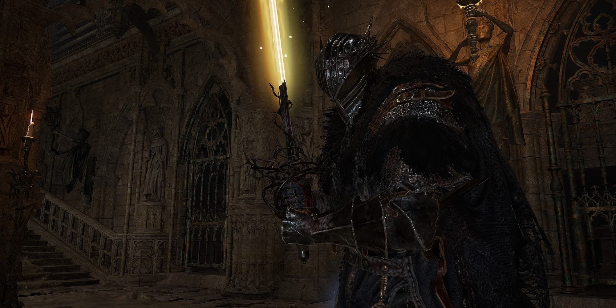 Pieta's Sword, a boss weapon from Lords of the Fallen