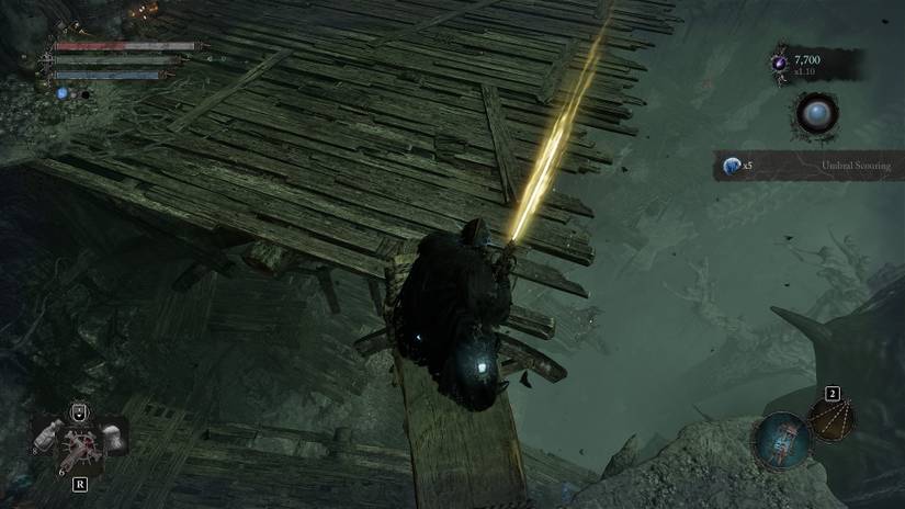 A pack of  Umbral Scourings in Lords of the Fallen 