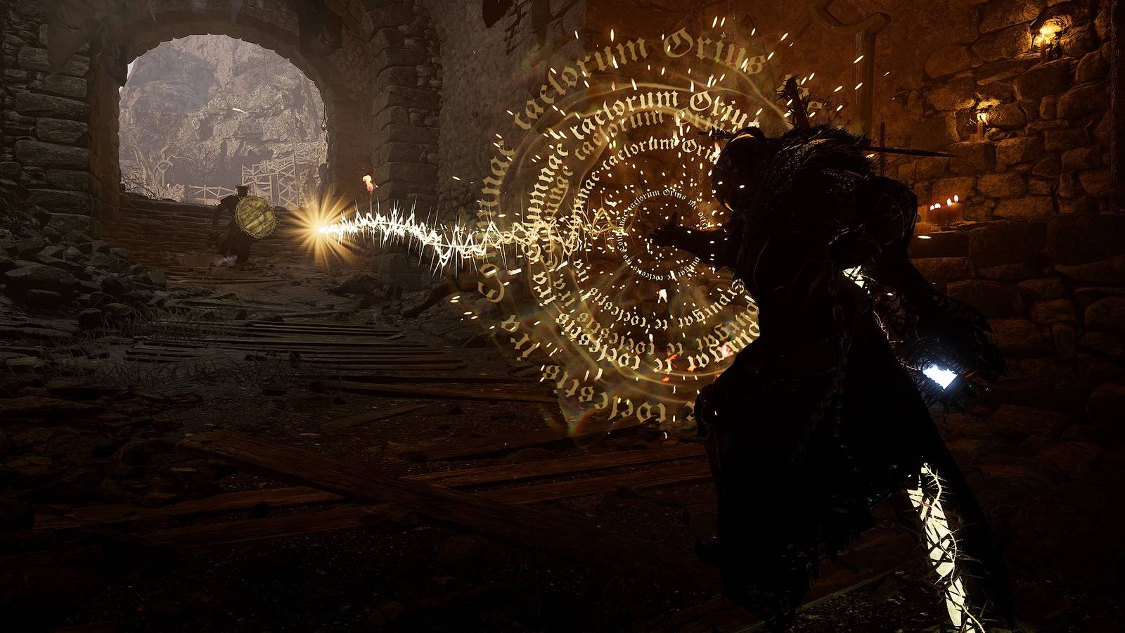 Attacking with a Radiant Catalyst in Lords of the Fallen